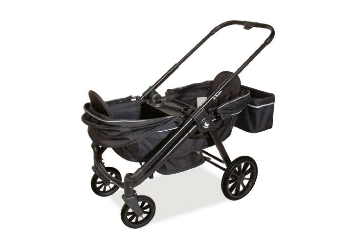 Pinolino Klappbarer 2-in-1 Kinder- und Bollerwagen Cubi